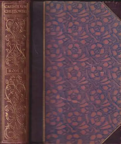 Buch: Rom, Die Menschen des Barock, Casimir von Chledowski, 1914, Georg Müller