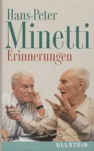 Buch: Erinnerungen. Minetti, Hans-Peter. 1997, Ullstein Buchverlage