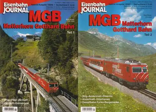 Eisenbahn Journal Special-Ausgabe 1+2/2006 - MBG, Matterhorn Gotthard Bahn 1+2
