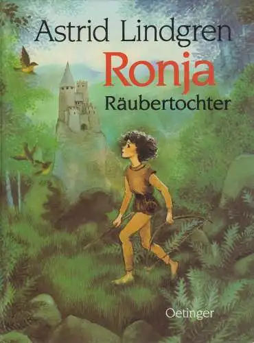 Buch: Ronja Räubertochter, Lindgren, Astrid. 1982, Verlag Friedrich Oetinger