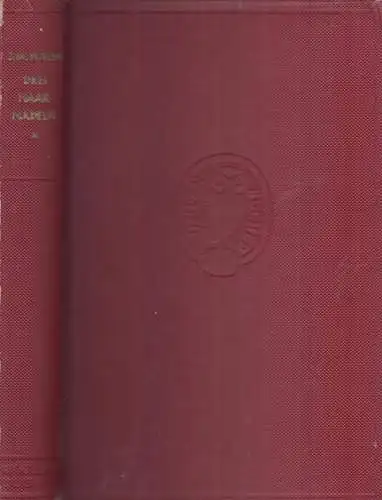 Buch: Drei Haarnadeln. Walsh, J. M., 1938, Deutscher Verlag, gebraucht, gut