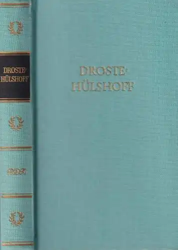 Buch: Werke in einem Band, Droste-Hülshoff, Annette von, 1969, Aufbau, BDK