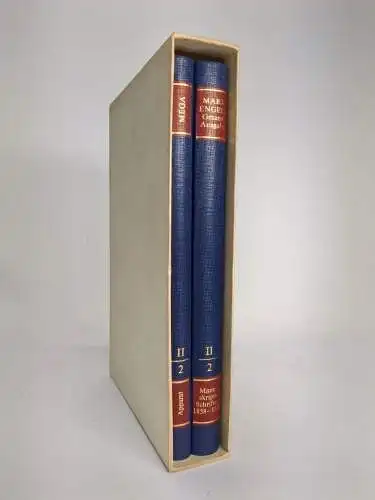 Buch: Marx / Engels Gesamtausgabe (MEGA) II/2, 2 Bände, 1980, Dietz Verlag