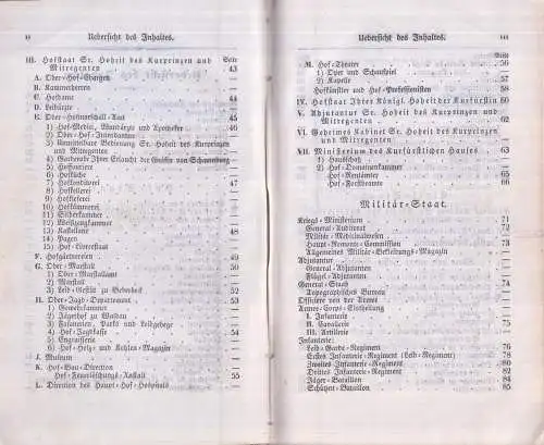 Buch: Kurfürstlich hessisches Hof- und Staats-Handbuch auf das Jahr 1839, gut