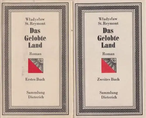 Sammlung Dieterich 403/4, Das gelobte Land, Reymont, Wladyslaw St. 2 Bände, 1984