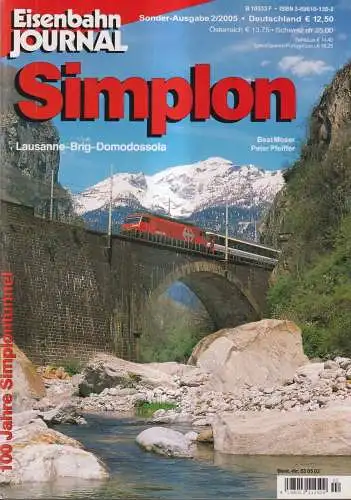 Eisenbahn Journal Sonder-Ausgabe 2/2005 - Simplon, Lausanne-Brig-Domodossola