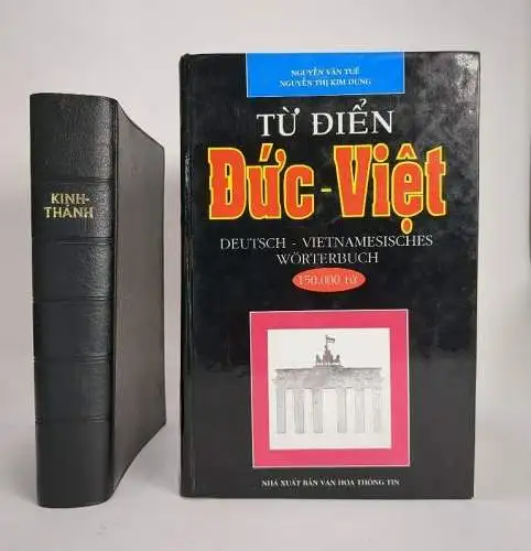 Bibilia + Wörterbuch: Bibel Kinh-Thanh, Deutsch-Vietnamesisches Wörterbuch, 2 Bd