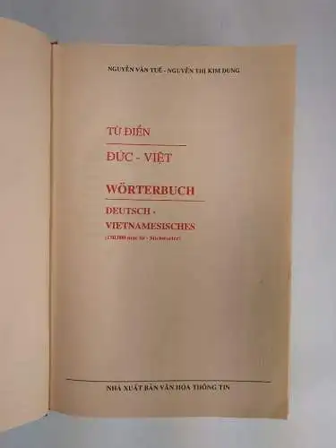 Bibilia + Wörterbuch: Bibel Kinh-Thanh, Deutsch-Vietnamesisches Wörterbuch, 2 Bd