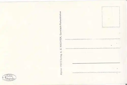 AK Mittenwald mit Karwendel. ca. 1939, Postkarte. Ca. 1939, Verlag E. Wachter