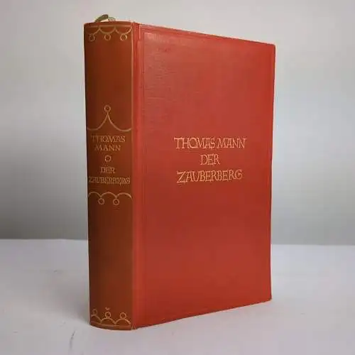 Buch: Der Zauberberg, Mann, Thomas, 1926, S. Fischer Verlag, Dünndruckausgabe
