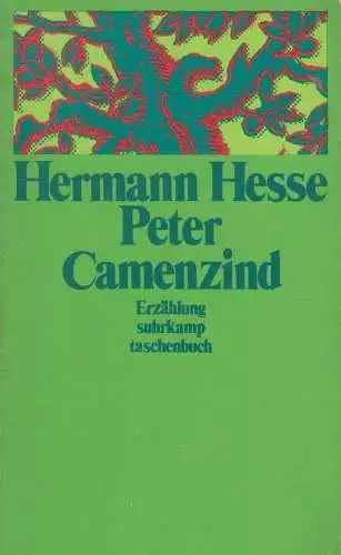 Buch: Peter Camenzind, Hesse, Hermann. St, 1992, Suhrkamp Taschenbuch Verlag