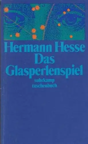 Buch: Das Glasperlenspiel, Hesse, Hermann. Suhrkamp taschenbuch, st, 1993