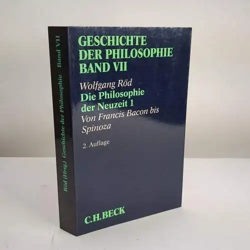 Geschichte der Philosophie VII: Die Philosophie der Neuzeit 1, Von Francis Bacon