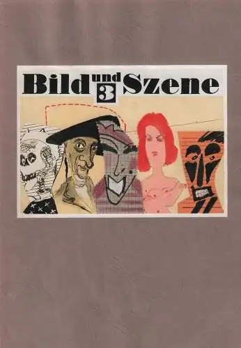 Ausstellungskatalog: Bild und Szene 3, Dorfstecher, 1990, Szenografen Verband