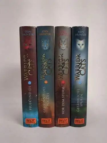 Buch: Warrior Cats 2-5. Hunter, Erin, 4 Bände, Beltz & Gelberg Verlag