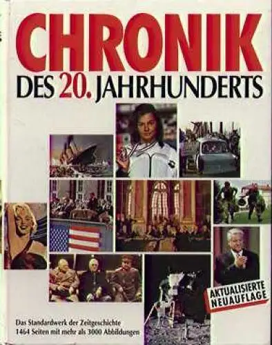 Buch: Chronik des 20. Jahrhunderts, Beier, Brigitte u.a. 1994, Bertelsmann Club