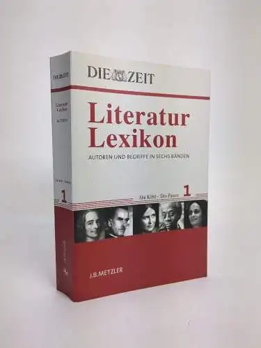 Buch: DIE ZEIT Literatur-Lexikon - Autoren und Begriffe in sechs Bänden, Metzler