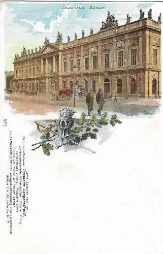 AK Zeughaus Berlin. ca. 1915, Postkarte, gut