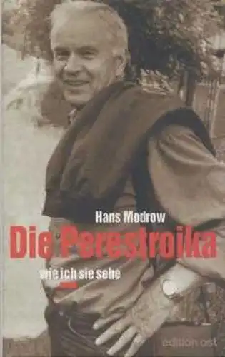Buch: Die Perestroika, Modrow, Hans u. Mitarb. v. Bruno Mahlow. 1998 33001