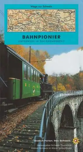 Buch: Bahnpionier, Schweizerische Verkehrszentrale, 1995, Wiese, gebraucht, gut