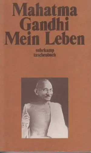 Buch: Mein Leben, Gandhi, Mahatma. ST, 1983, Suhrkamp Verlag, gebraucht, gut