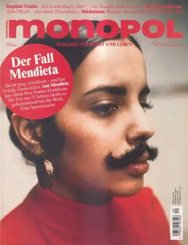 Monopol 9 / September 2010: Der Fall Mendieta, Magazin für Kunst und Leben