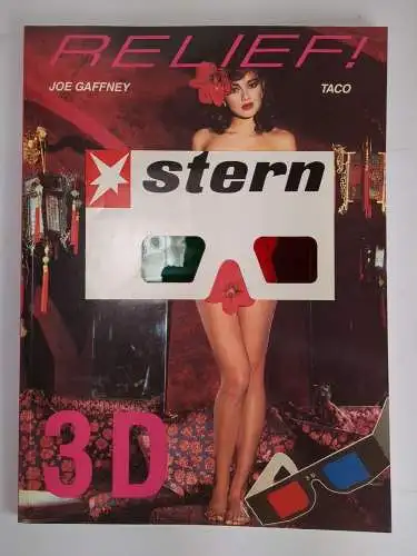 Buch: Relief! 3D, Joe Gaffney, 1988, Taco Verlag, mit 3D-Brille, gebraucht, gut