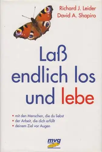 Buch: Lass endlich los und lebe, Leider, Shapiro, 1998, mvg-verlag, gebraucht