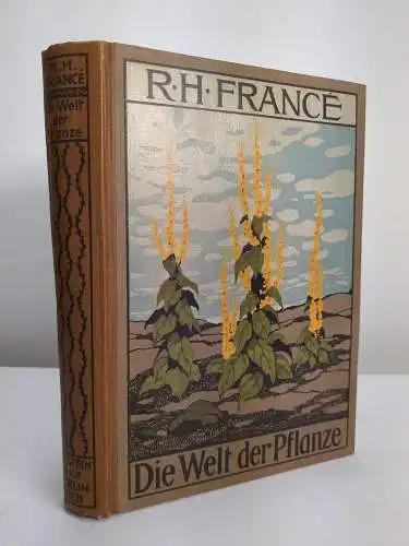 Buch: Die Welt der Pflanze, R. H. France, 1912, Ullstein & Co., Botanik