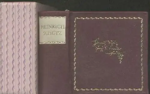 Buch: Heinrich Schütz, Hempel, Irene. 1985, VEB Deutscher Verlag für Musik
