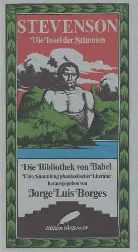 Buch: Die Insel der Stimmen. Stevenson, R. L., Die Bibliothek von Babel, 1984