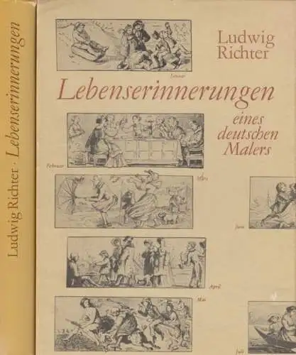 Buch: Lebenserinnerungen eines deutschen Malers, Richter, Ludwig. 1986, EVA