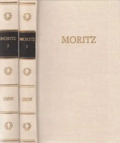 Buch: Moritz Werke in zwei Bänden, Moritz, Karl Philipp. 2 Bände, 1981