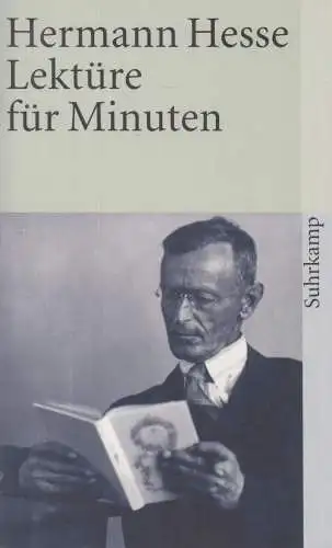 Buch: Lektüre für Minuten, Hesse, Hermann, Suhrkamp Verlag, 2005, gebraucht, gut