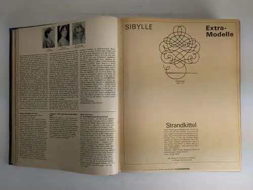 24 Hefte in 1 Band: Sibylle 1972-1975, je Heft 1-6, Verlag für die Frau