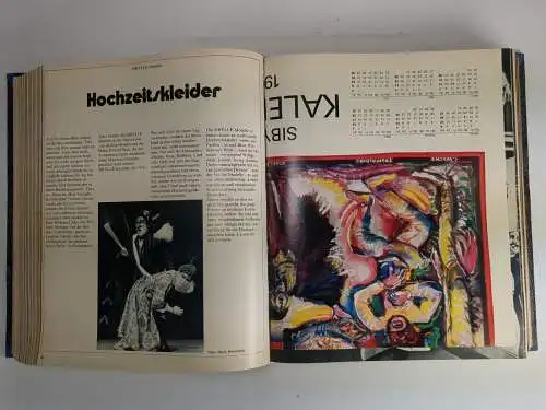 24 Hefte in 1 Band: Sibylle 1972-1975, je Heft 1-6, Verlag für die Frau