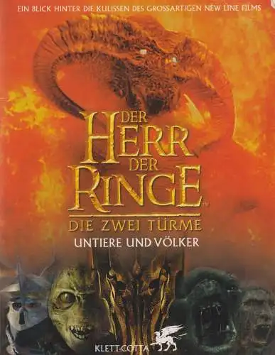 Buch: Der Herr der Ringe - Die zwei Türme. Brawn, David, 2002, Klett-Cotta