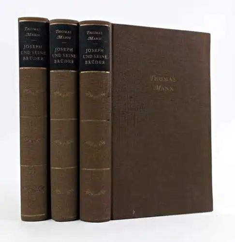 Buch: Joseph und seine Brüder, Mann, Thomas. 3 Bände, 1954, Aufbau-Verlag