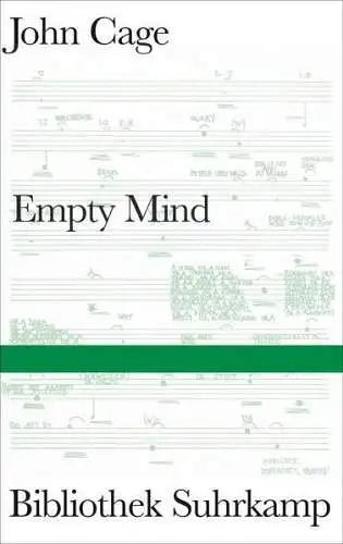 Buch: Empty mind, Cage, John, 2012, Suhrkamp, gebraucht, sehr gut