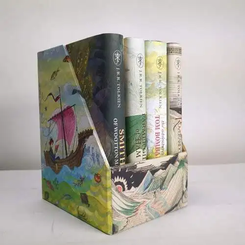 Buch: The Tolkien Treasury,  J. R. R. Tolkien, HarperCollins, 4 Bände, 2015