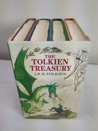 Buch: The Tolkien Treasury,  J. R. R. Tolkien, HarperCollins, 4 Bände, 2015