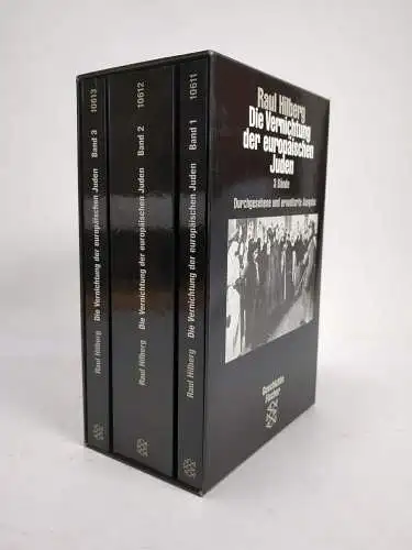Buch: Die Vernichtung der europäischen Juden, Raul Hilberg, 3 Bände, Fischer