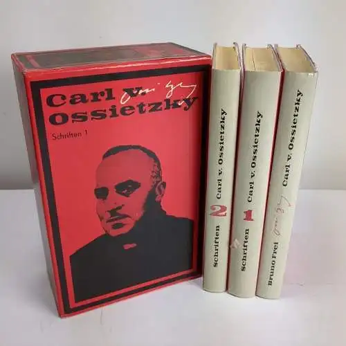 Buch: Carl von Ossietzky - Schriften 1+2 / Ritter ohne Furcht und Tadel, Aufbau