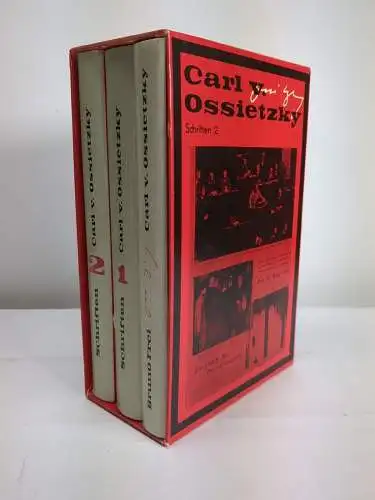 Buch: Carl von Ossietzky - Schriften 1+2 / Ritter ohne Furcht und Tadel, Aufbau