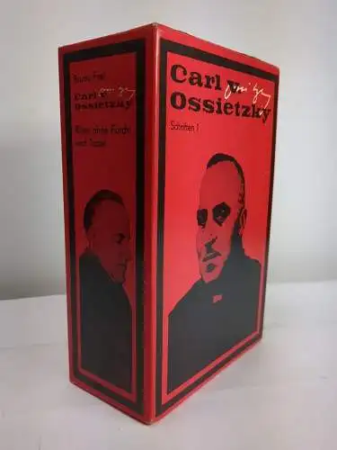 Buch: Carl von Ossietzky - Schriften 1+2 / Ritter ohne Furcht und Tadel, Aufbau