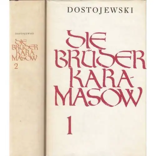 Buch: Die Brüder Karamasow, 2 Bände. Dostojewski, Fjodor M., 1981, Reclam