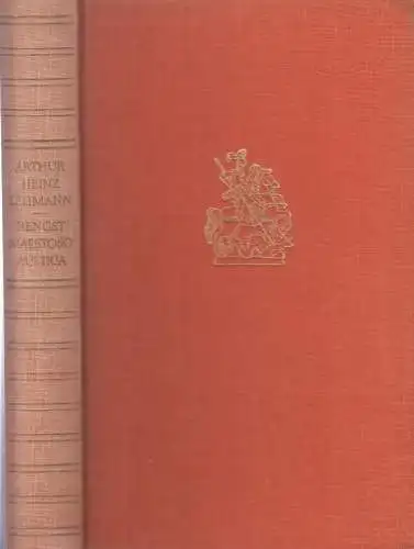 Buch: Hengst Maestoso Austria, Lehmann, Arthur-Heinz, 1953, Franz Schneekluth