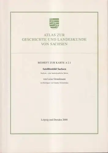 Atlas zur Geschichte und Landeskunde von Sachsen, Beiheft zur Karte A 2.1