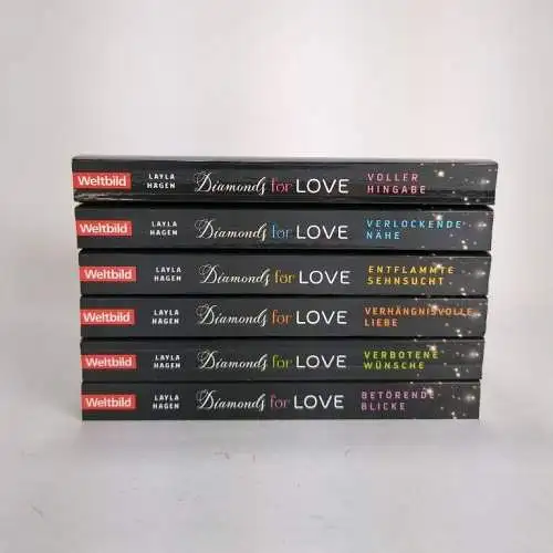 Buch: Diamonds for Love 1-6, Layla Hagen, 6 Bände, Taschenbücher, Liebe