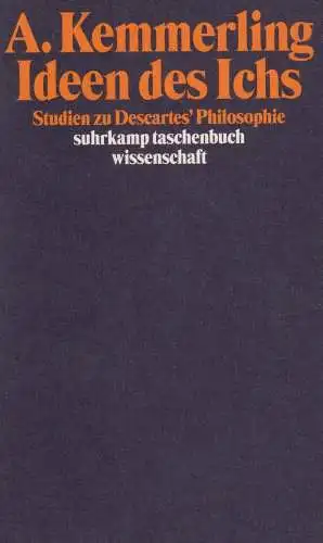 Buch: Ideen des Ichs, Kemmerling, Andreas, 1996, Suhrkamp, gebraucht, sehr gut